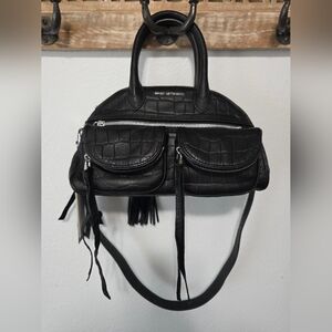 Aimee Kestenberg Black Leather Mini Lucy Satchel